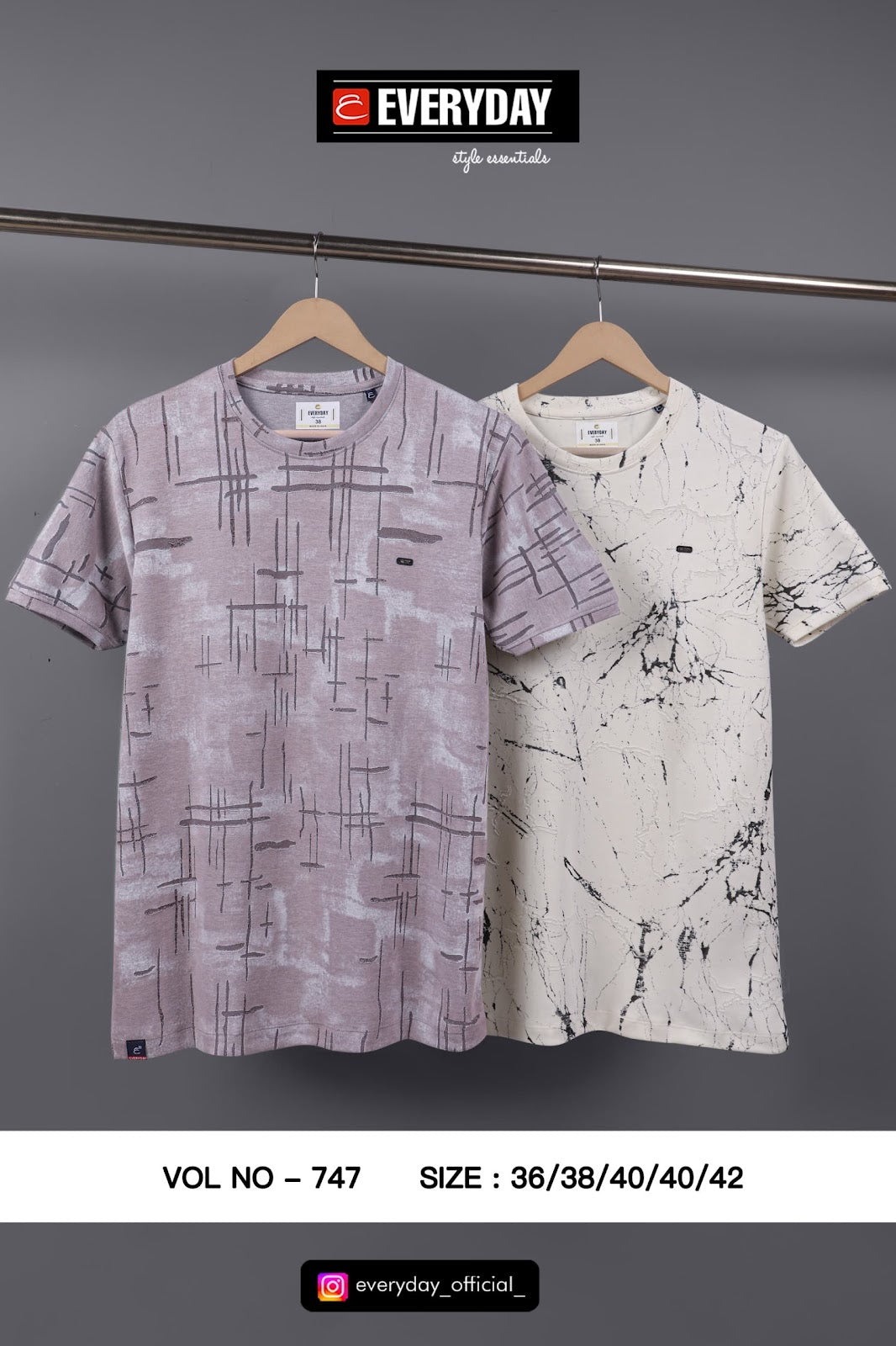 210-220 Gsm Vol 747 Everyday Imported Mens Tshirts Exporter India