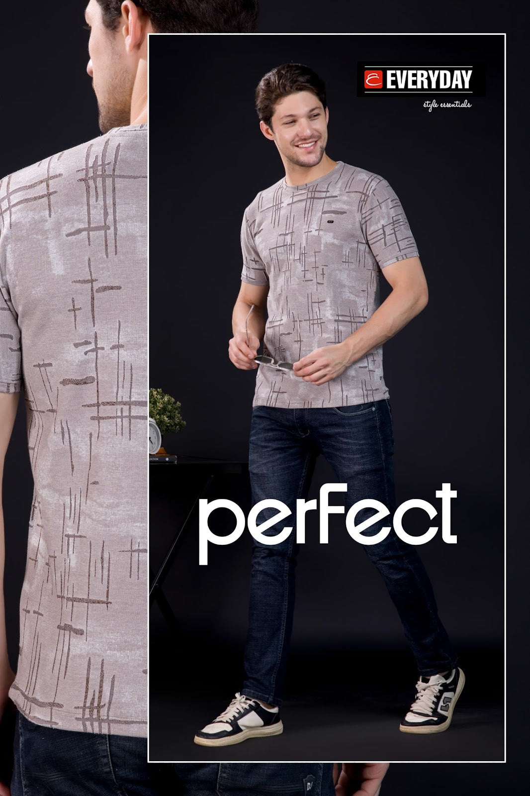 210-220 Gsm Vol 747 Everyday Imported Mens Tshirts Exporter India