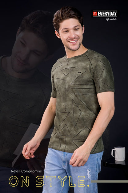 210-220 Gsm Vol 747 Everyday Imported Mens Tshirts Exporter India