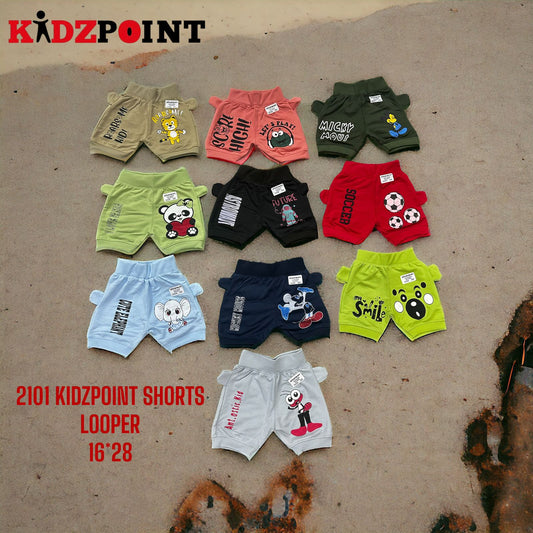 2101 Kidzpoint Looper Boys Shorts