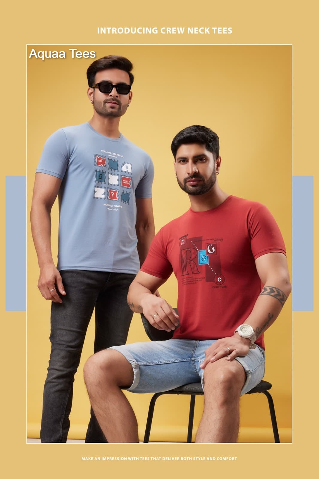 210 To 220 Gsm Vol 171 Aquaa Tees Imported Mens Tshirts Wholesale