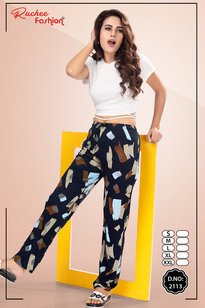 2113 Ruchee Fashion Hosiery Women Night Lower Manufacturer Gujarat