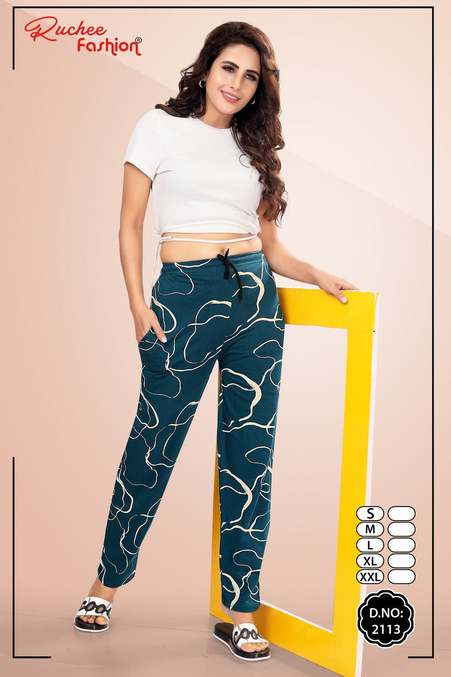 2113 Ruchee Fashion Hosiery Women Night Lower Manufacturer Gujarat