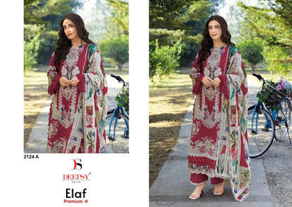 2124 Abcd Elaf 8 Deepsy Cotton Pakistani Patch Work Suits Manufacturer Gujarat