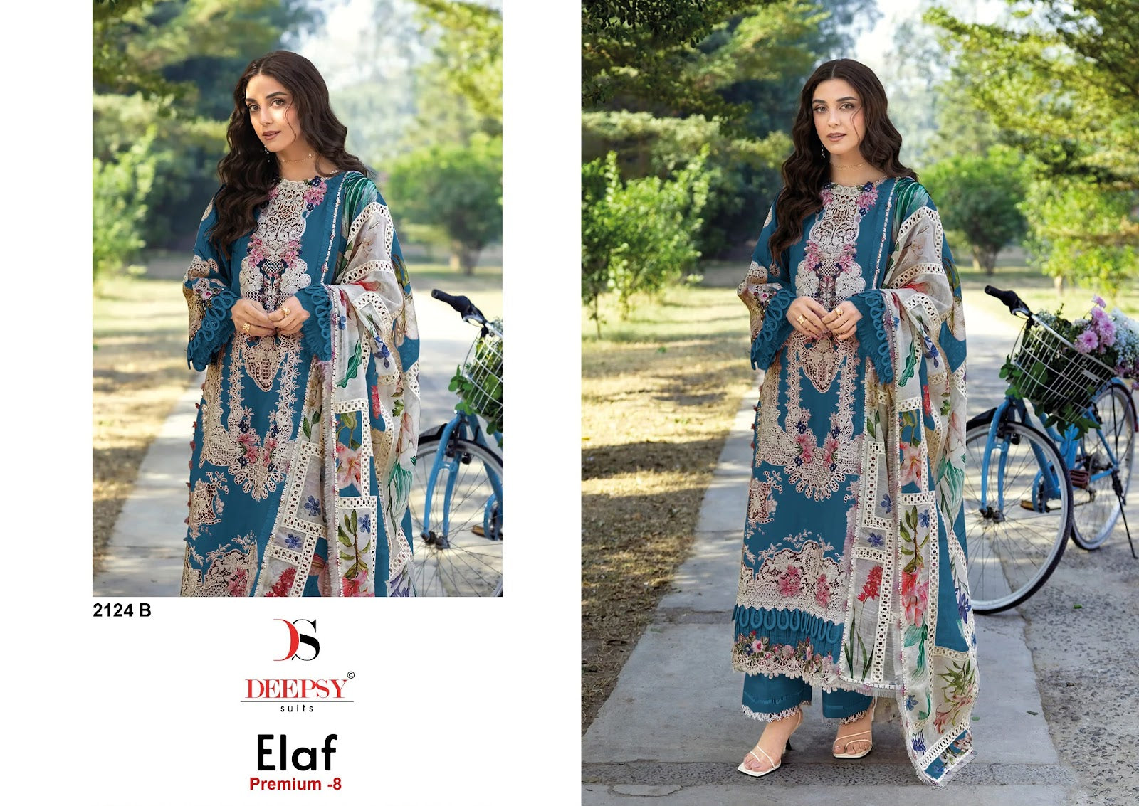 2124 Abcd Elaf 8 Deepsy Cotton Pakistani Patch Work Suits Manufacturer Gujarat