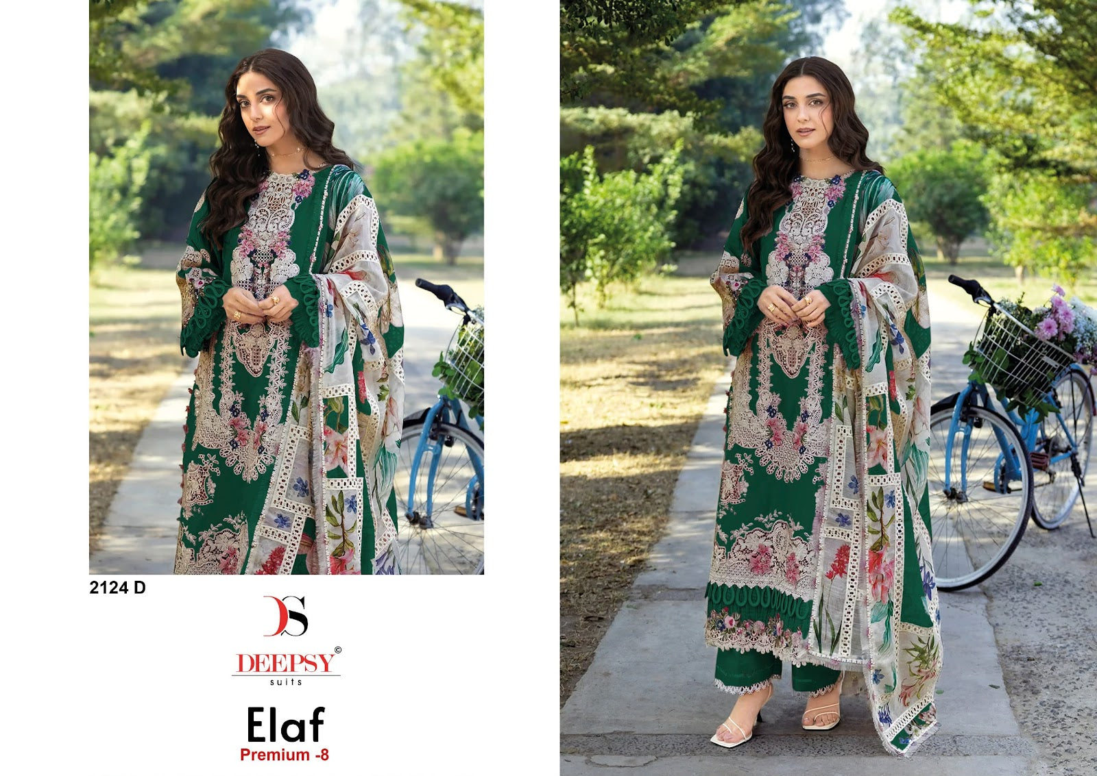 2124 Abcd Elaf 8 Deepsy Cotton Pakistani Patch Work Suits Manufacturer Gujarat