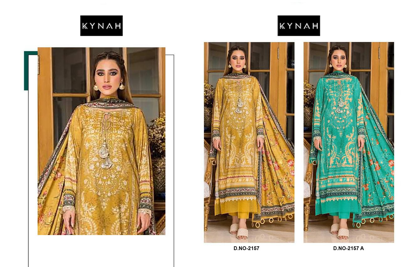 2157 Kynah Pakistani Salwar Suits Supplier Gujarat