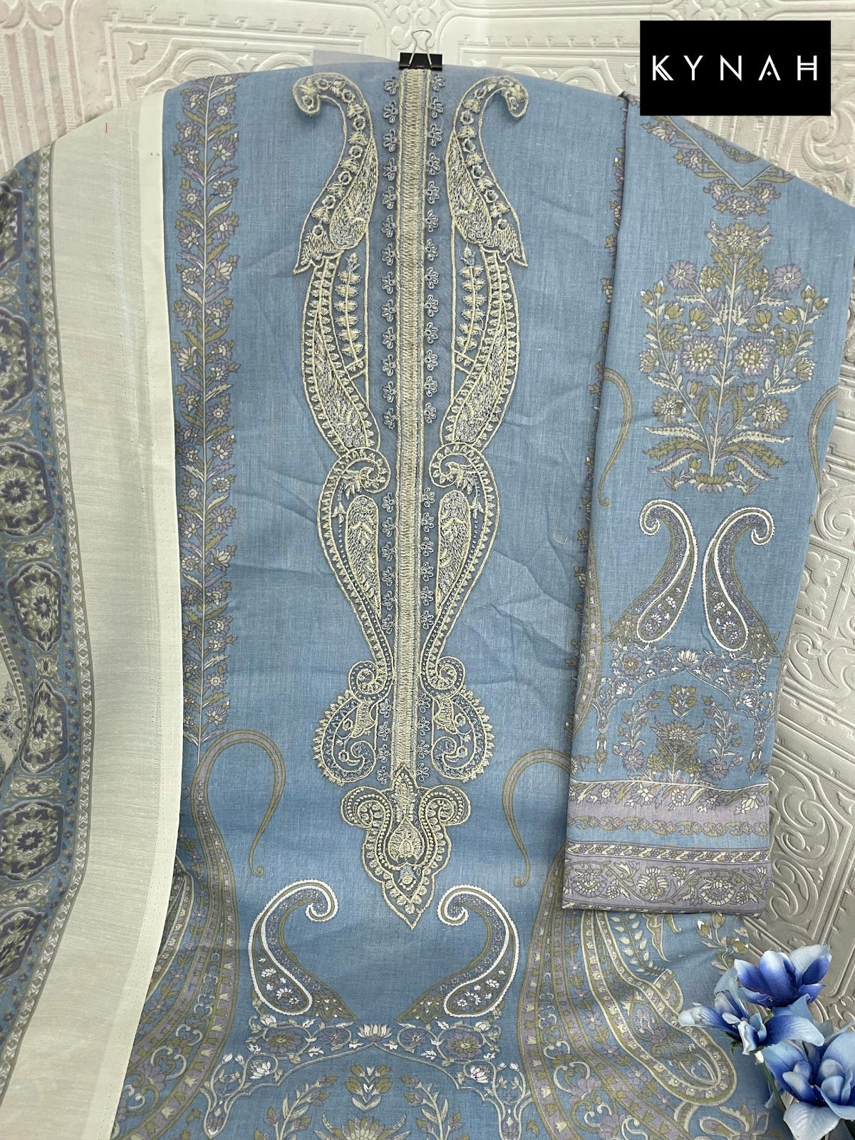 2188 Firdous Exclusive Collection Kynah Pure Cotton Pakistani Patch Work Suits Wholesaler Ahmedabad
