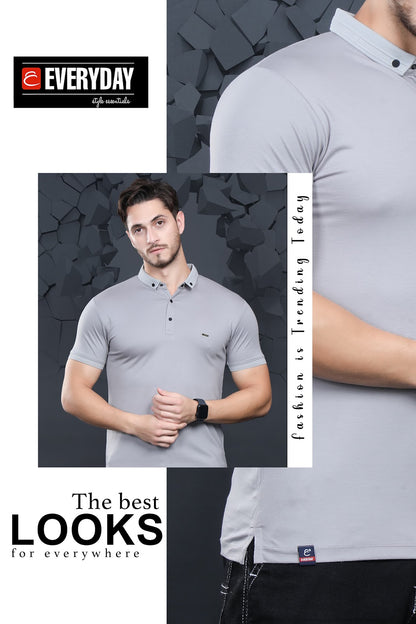 220-225 Gsm Vol 641 Everyday Tencil Lycra Mens Tshirts Wholesaler Gujarat