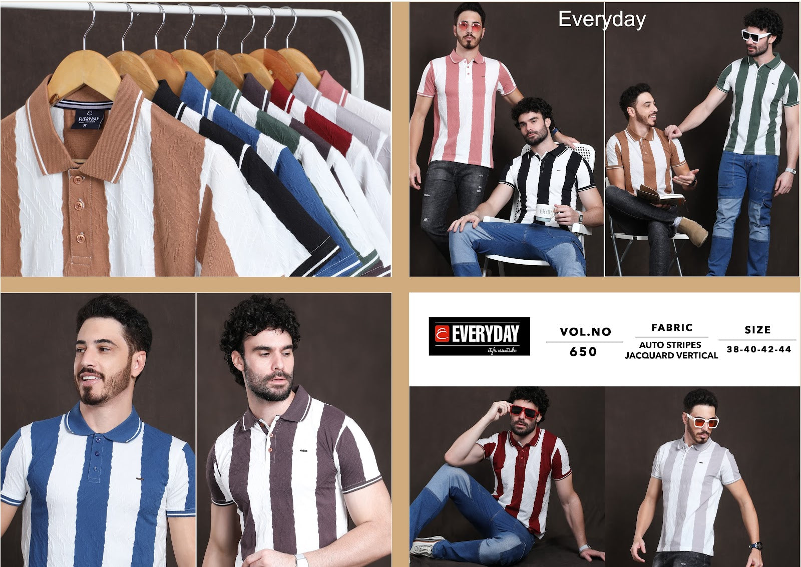 220 225 Gsm Vol 650 Everyday Auto Stripes Mens Tshirts Wholesaler Gujarat