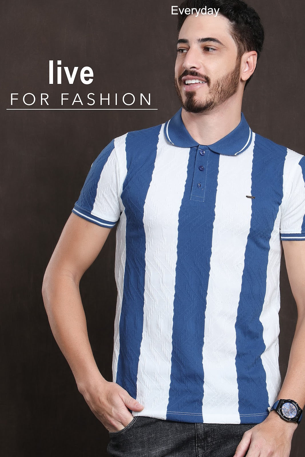 220 225 Gsm Vol 650 Everyday Auto Stripes Mens Tshirts Wholesaler Gujarat