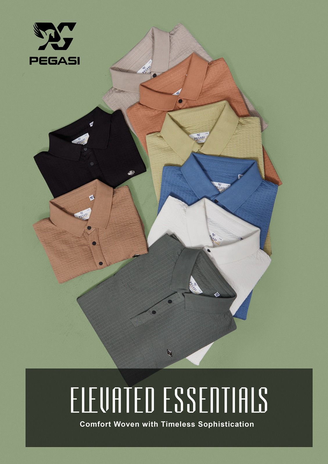 220-230 Gsm P 223 Pegasi Waffle Mens Tshirts Wholesaler India