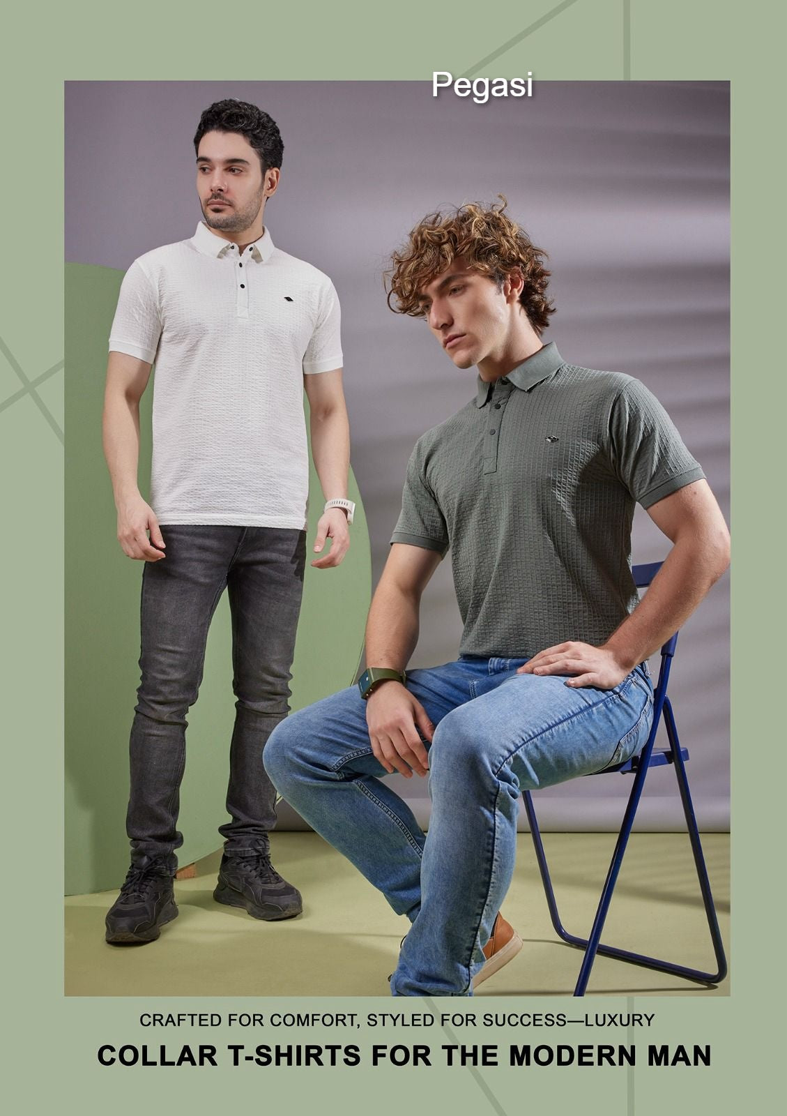 220-230 Gsm P 223 Pegasi Waffle Mens Tshirts Wholesaler India