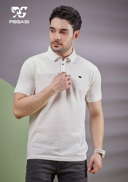 220-230 Gsm P 223 Pegasi Waffle Mens Tshirts Wholesaler India