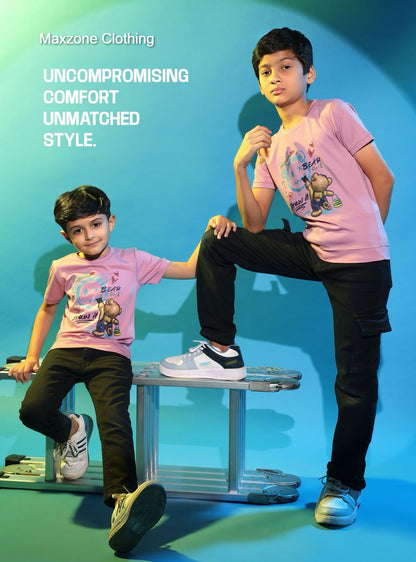 220 Gsm Iho F 279 Maxzone Clothing Tencil Lycra Boys Tshirt Supplier