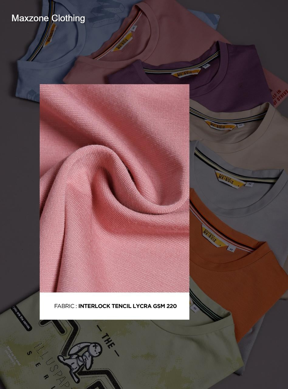 220 Gsm Sds S F 2 C Maxzone Clothing Lycra Boys Tshirt Wholesaler India
