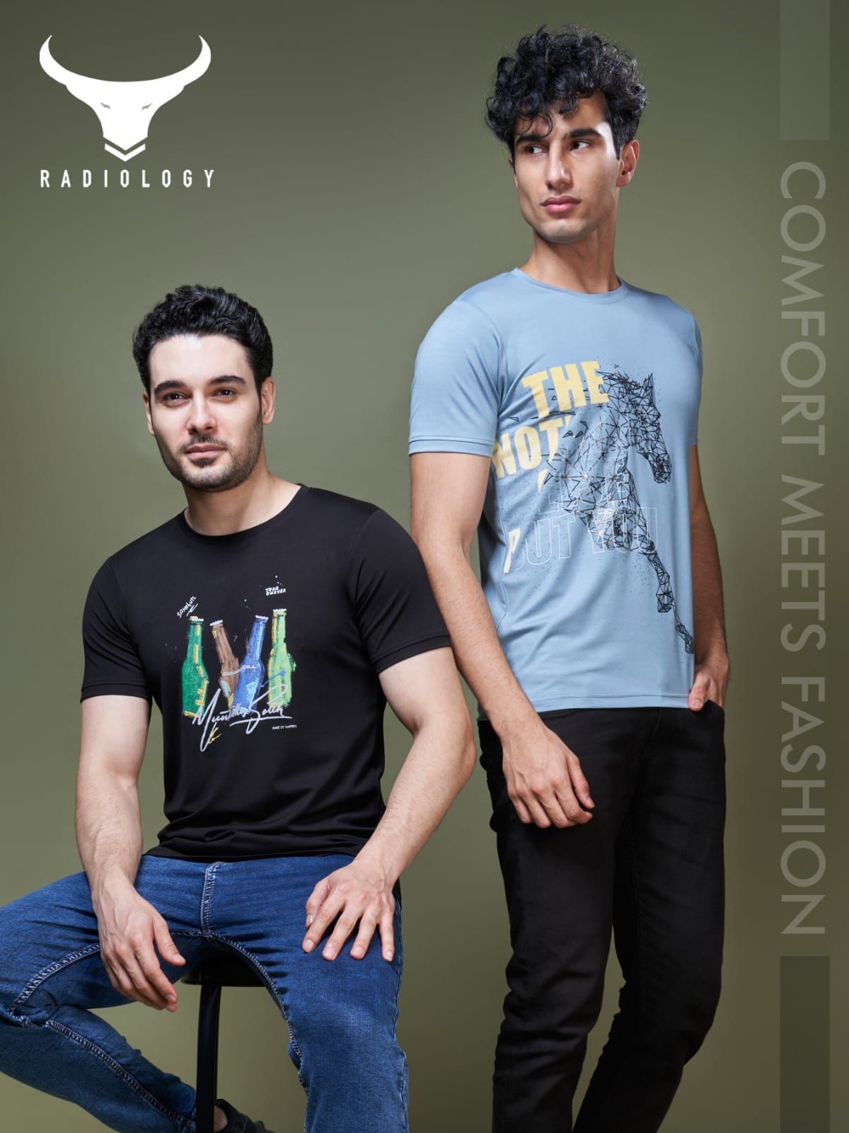 220 Gsm Series No 682 Radiology Tencil Lycra Mens Tshirts Supplier Ahmedabad