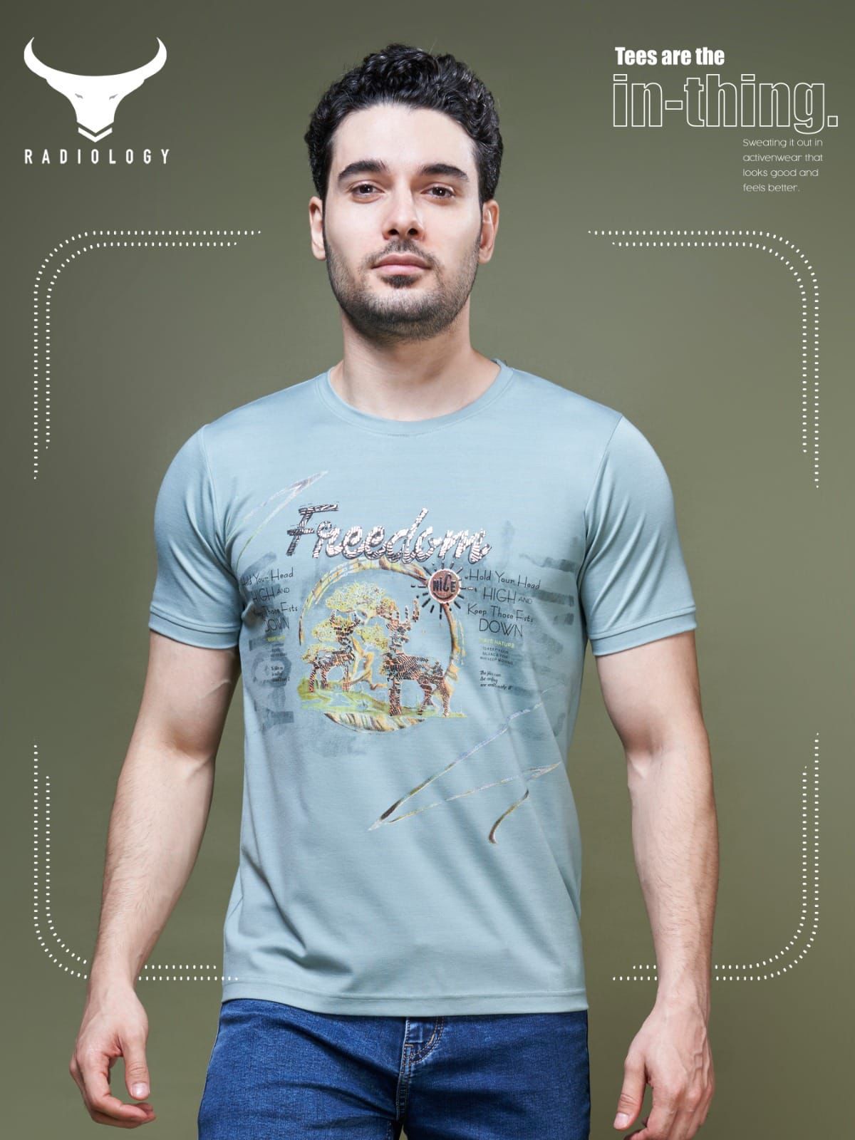 220 Gsm Series No 682 Radiology Tencil Lycra Mens Tshirts Supplier Ahmedabad