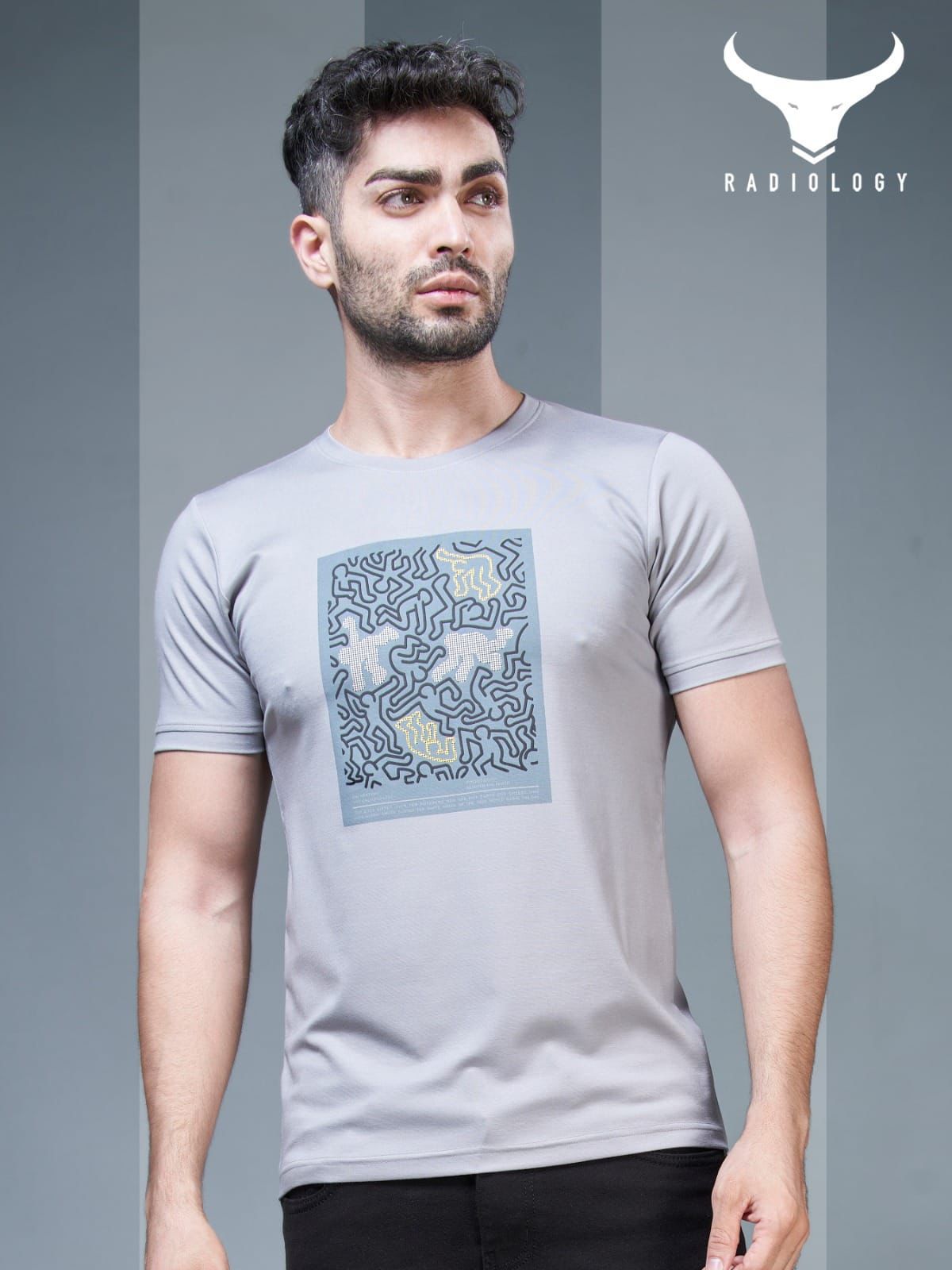 220 Gsm Series No 682 Radiology Tencil Lycra Mens Tshirts Supplier Ahmedabad