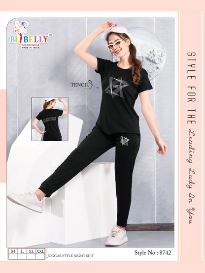 220 Gsm Vol 634 Belly Tencil Pyjama Night Suits Supplier Ahmedabad