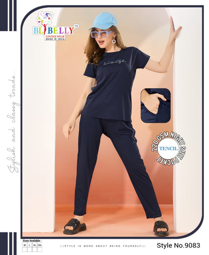 220 Gsm Vol 646 Belly Long Night Suits Exporter