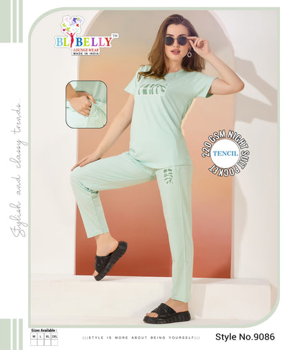 220 Gsm Vol 646 Belly Long Night Suits Exporter