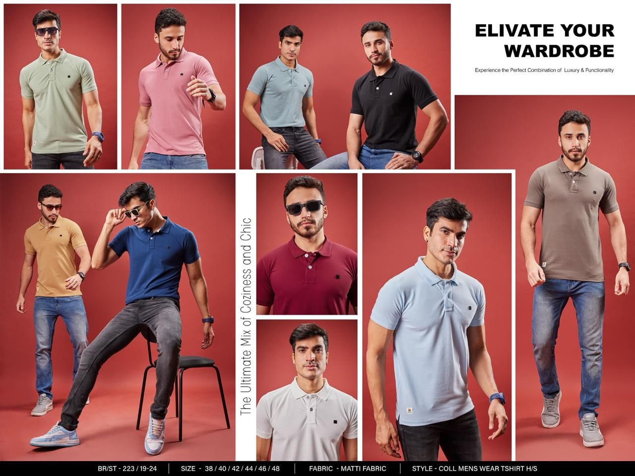 223 Striker Matty Mens Tshirts Supplier Ahmedabad