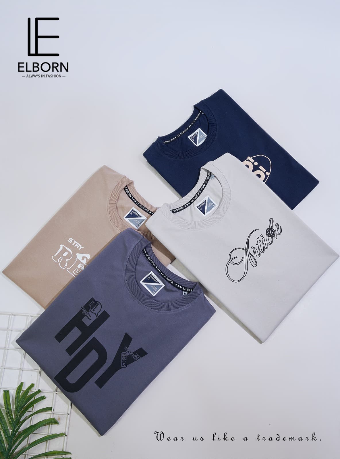 225 230 Gsm Eb Iq 1075 Elborn Cotton Looper Mens Tshirts Supplier Gujarat
