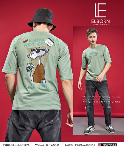 225 230 Gsm Eb Iq 1075 Elborn Cotton Looper Mens Tshirts Supplier Gujarat