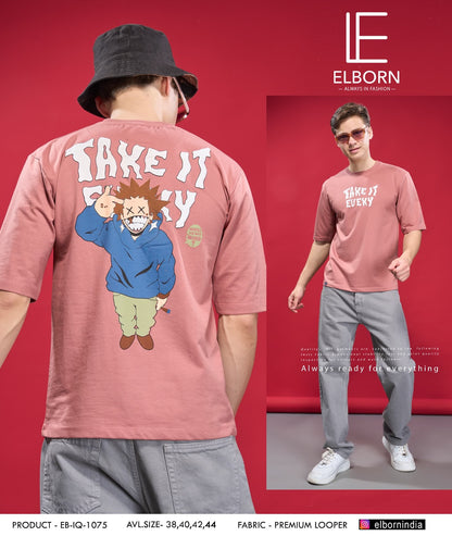 225 230 Gsm Eb Iq 1075 Elborn Cotton Looper Mens Tshirts Supplier Gujarat