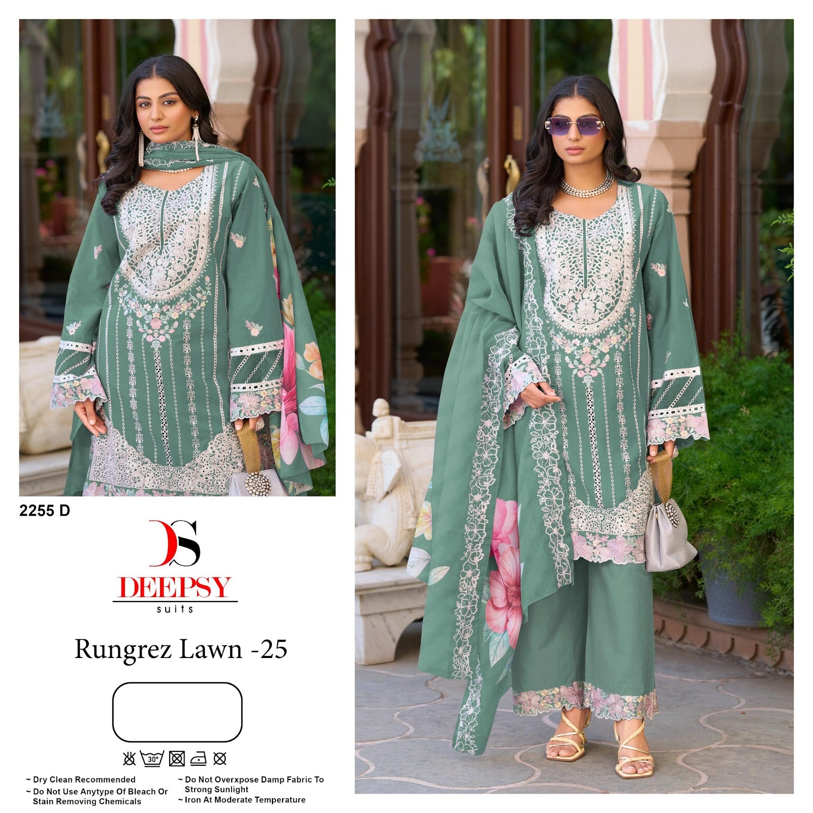 2255 Rungrez Lawn 25 Deepsy Cotton Pakistani Salwar Suits Manufacturer
