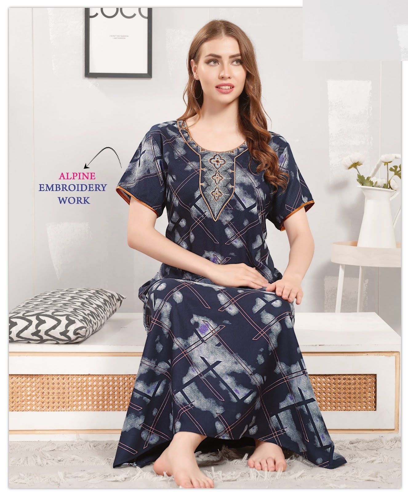 2257 Mnt Alpine Night Gowns Supplier India