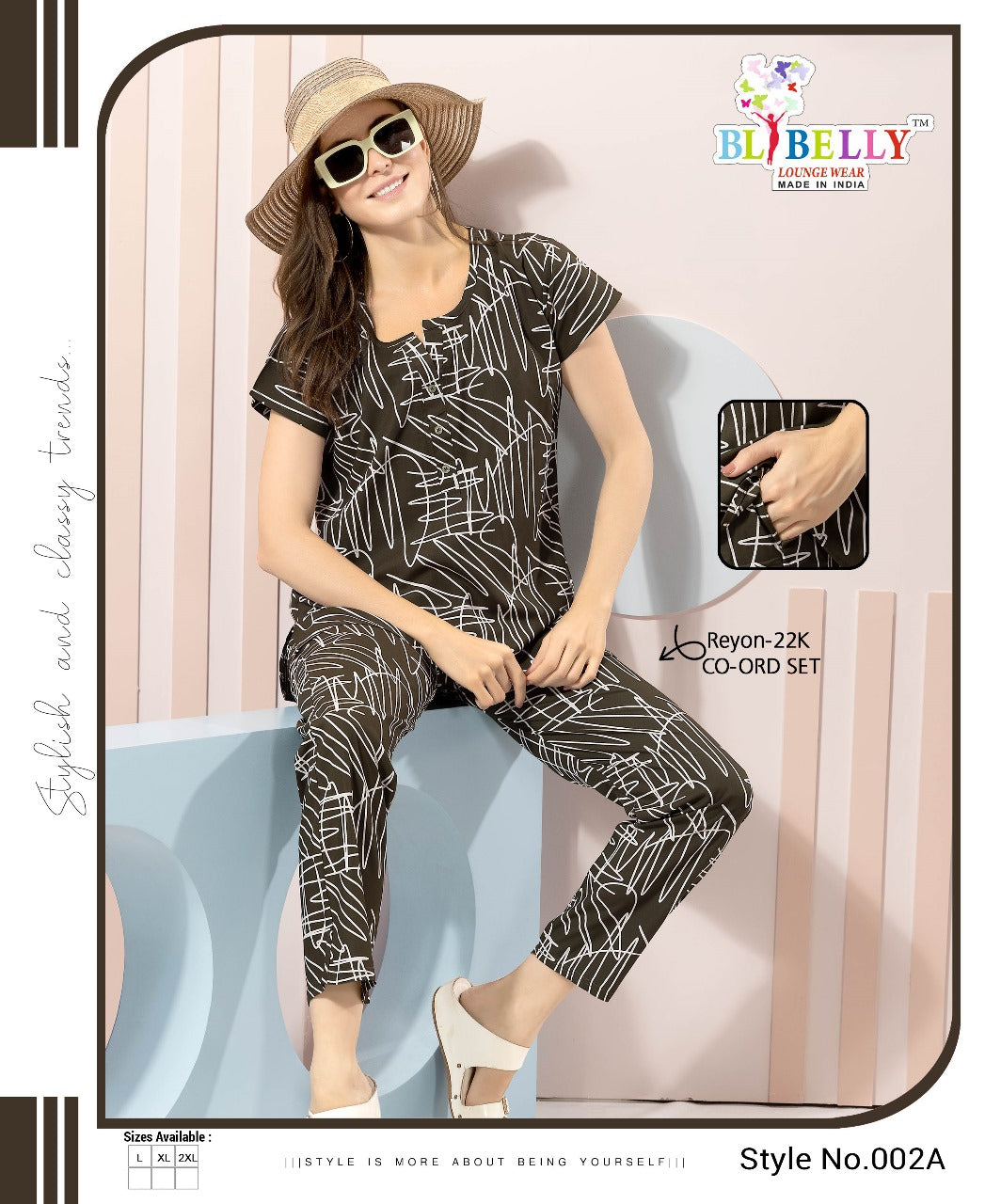 22Kg Rayon Belly Co Ord Set Manufacturer