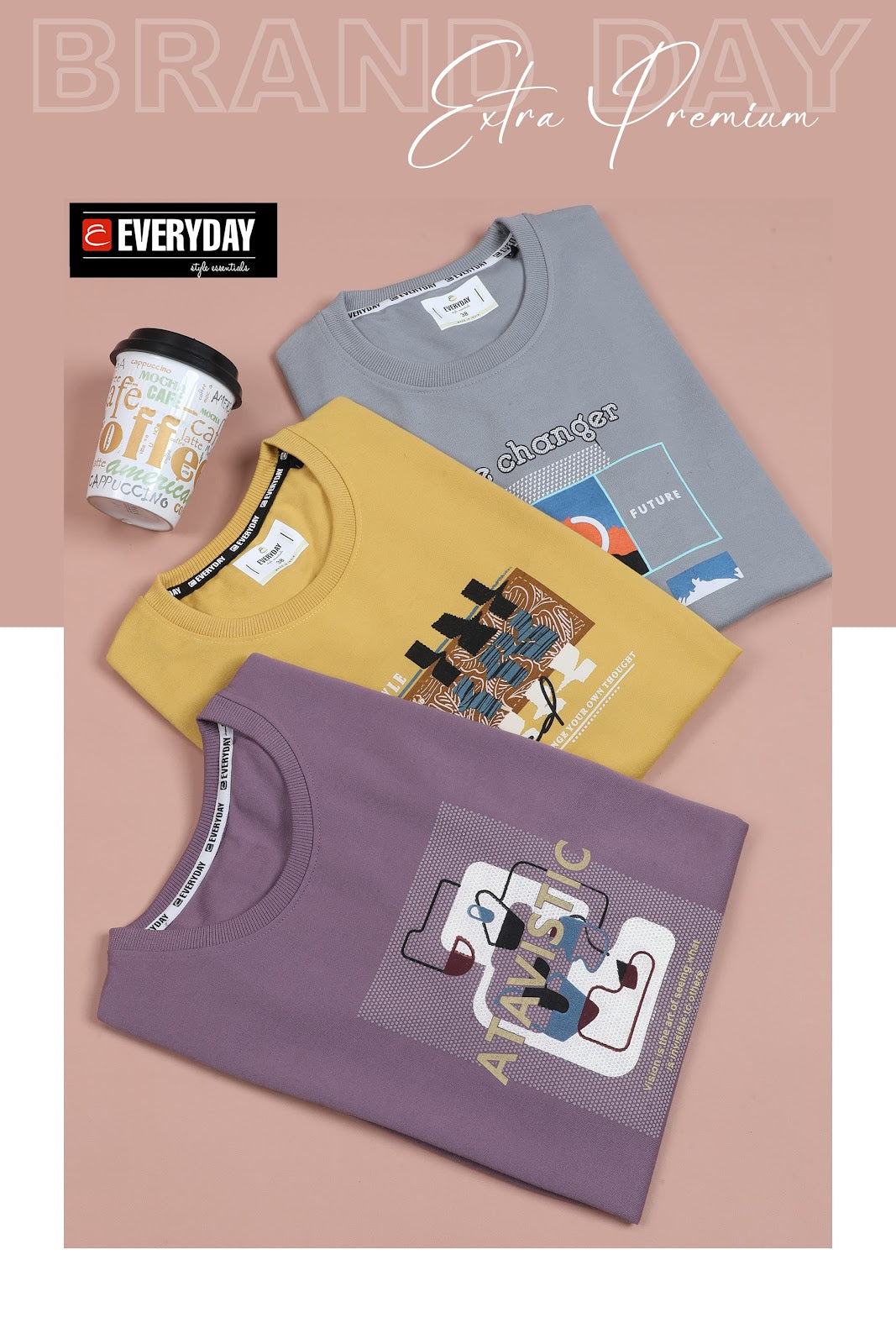 230-235 Gsm Vol 670 Everyday Looper Mens Tshirts Exporter Gujarat
