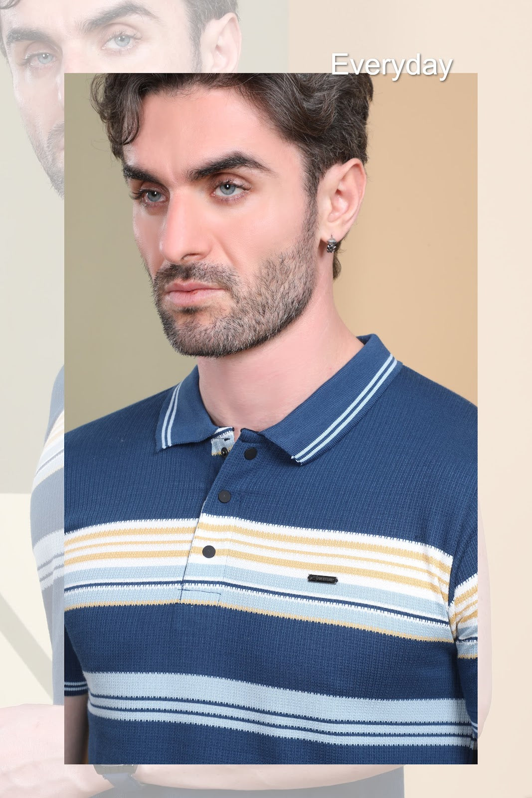 230-235 Gsm Vol 765 Everyday Auto Stripes Mens Tshirts Wholesale Price