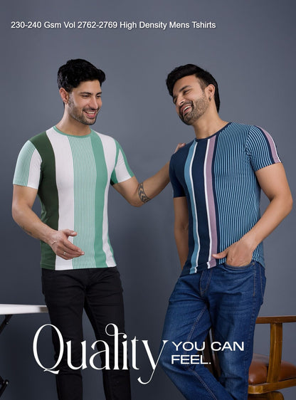 230-240 Gsm Vol 2762-2769 High Density Honey Comb Mens Tshirts Wholesaler Ahmedabad