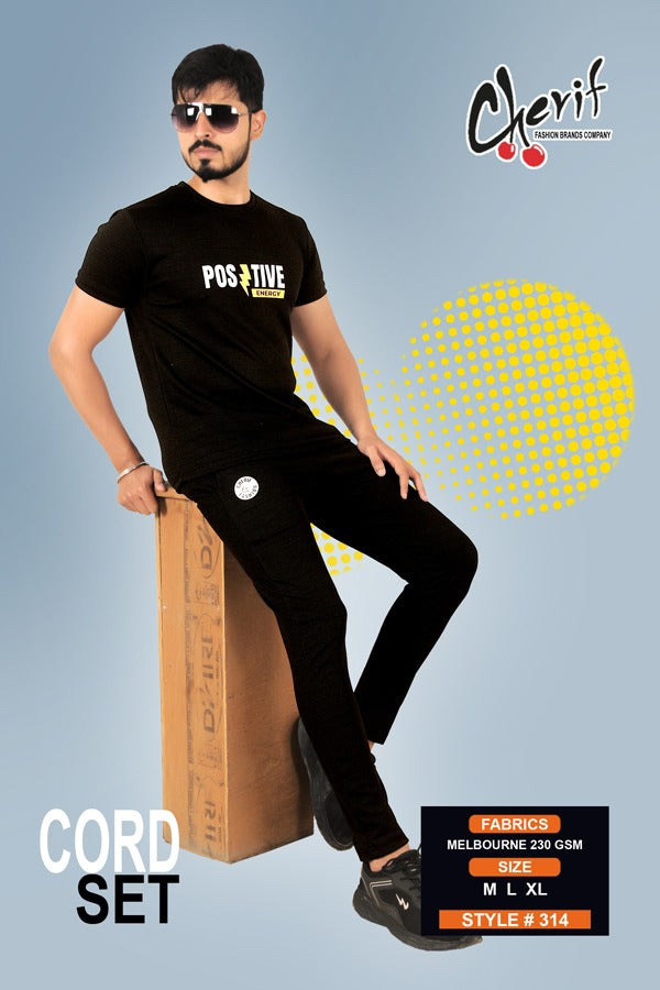 230 Gsm Style 314 Cherif Mens Co Ord Set Wholesaler