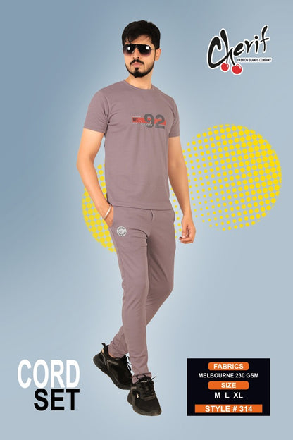 230 Gsm Style 314 Cherif Mens Co Ord Set Wholesaler