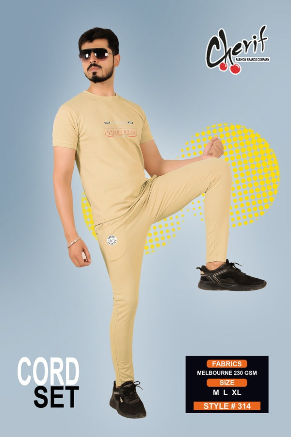 230 Gsm Style 314 Cherif Mens Co Ord Set Wholesaler