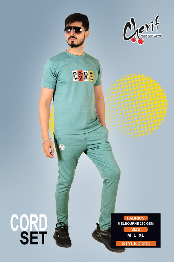 230 Gsm Style 314 Cherif Mens Co Ord Set Wholesaler