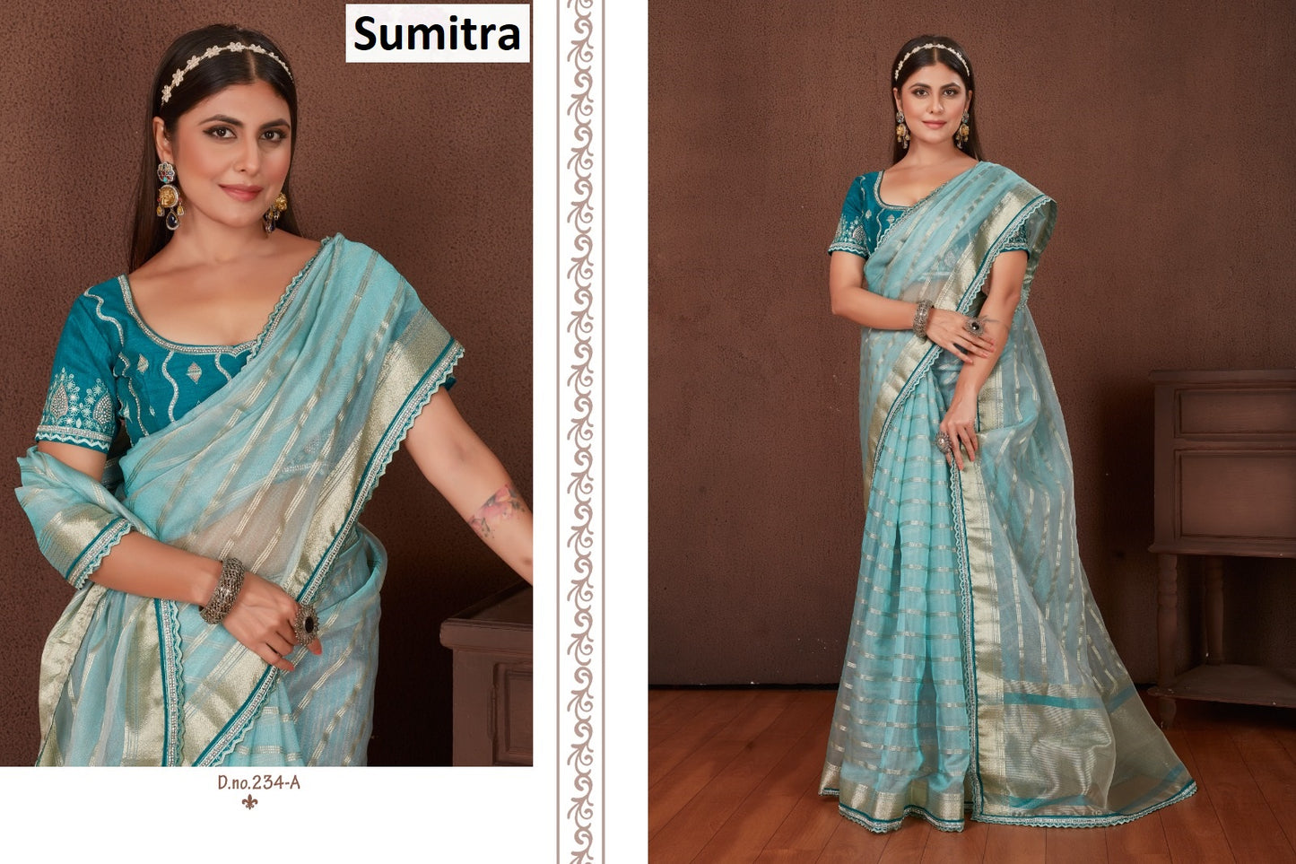234Abcd Sumitra Nylon Sarees Supplier Gujarat