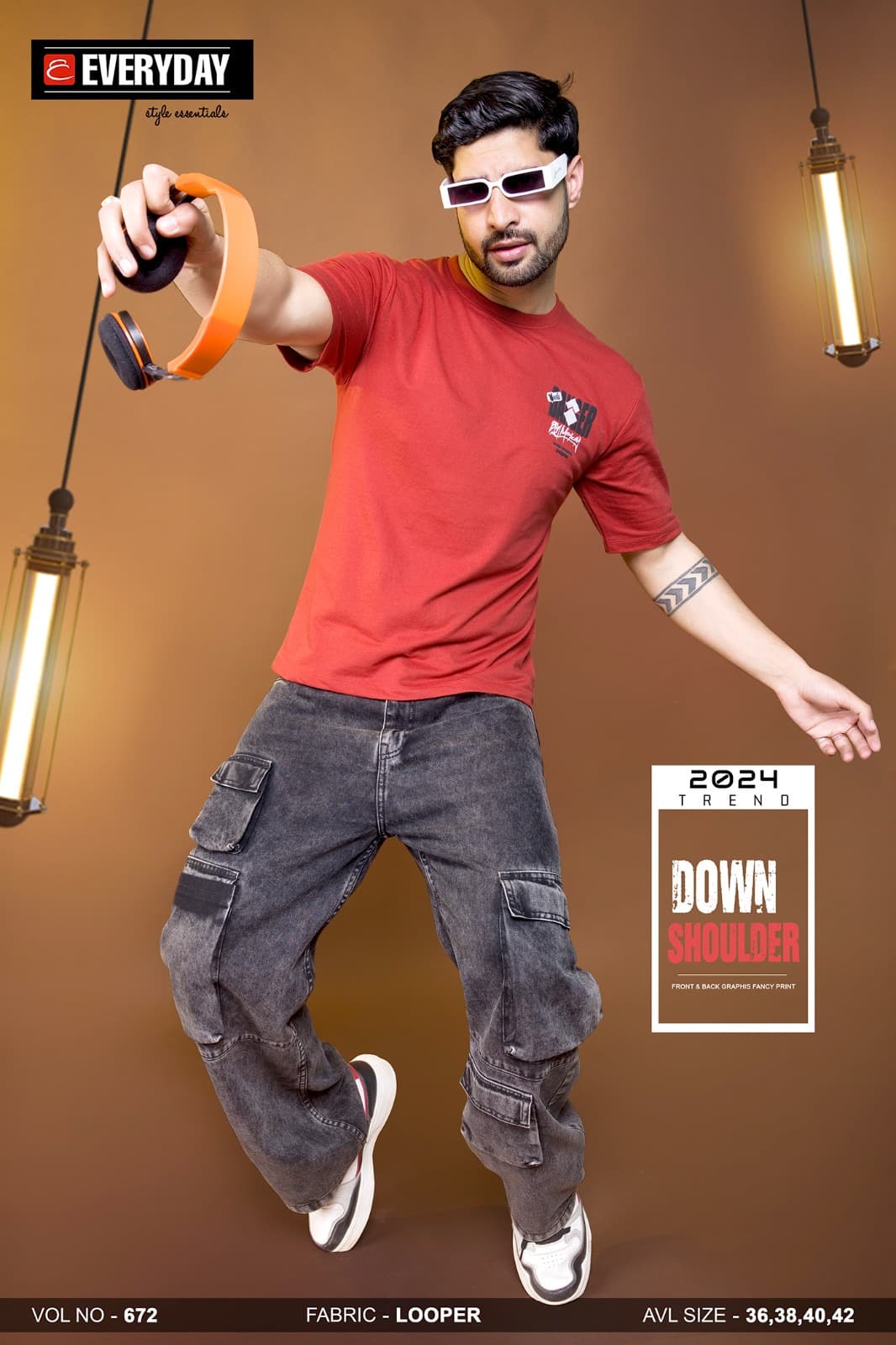 235 To 240 Gsm Vol 672 Everyday Cotton Looper Mens Tshirts Supplier India