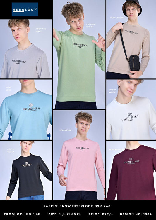 240 Gsm Iho F 68 Menology Mens Tshirts Wholesaler Ahmedabad