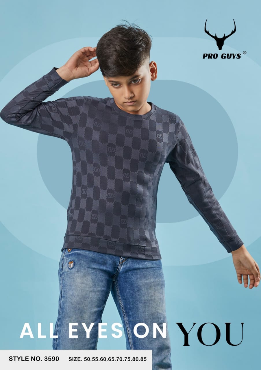 240 Gsm Style No 3590 Pro Guys Lycra Boys Tshirt Wholesale Price