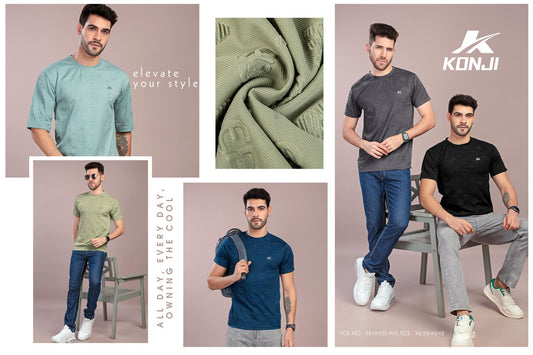 240 Gsm Vol 321 Konji Mens Tshirts Exporter