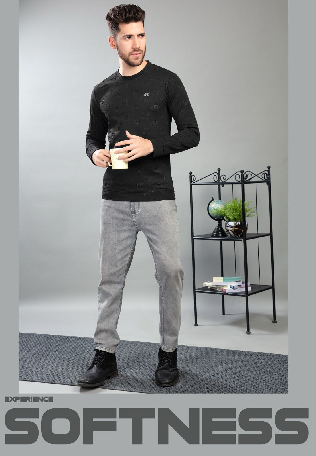 240 Gsm Vol 329 Konji Mens Tshirts Manufacturer Gujarat