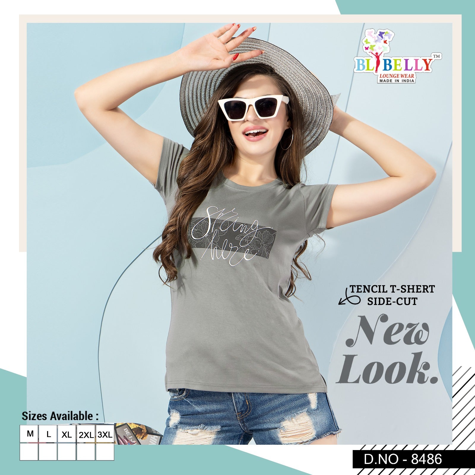 24 Belly Tencil Women Tshirt Exporter