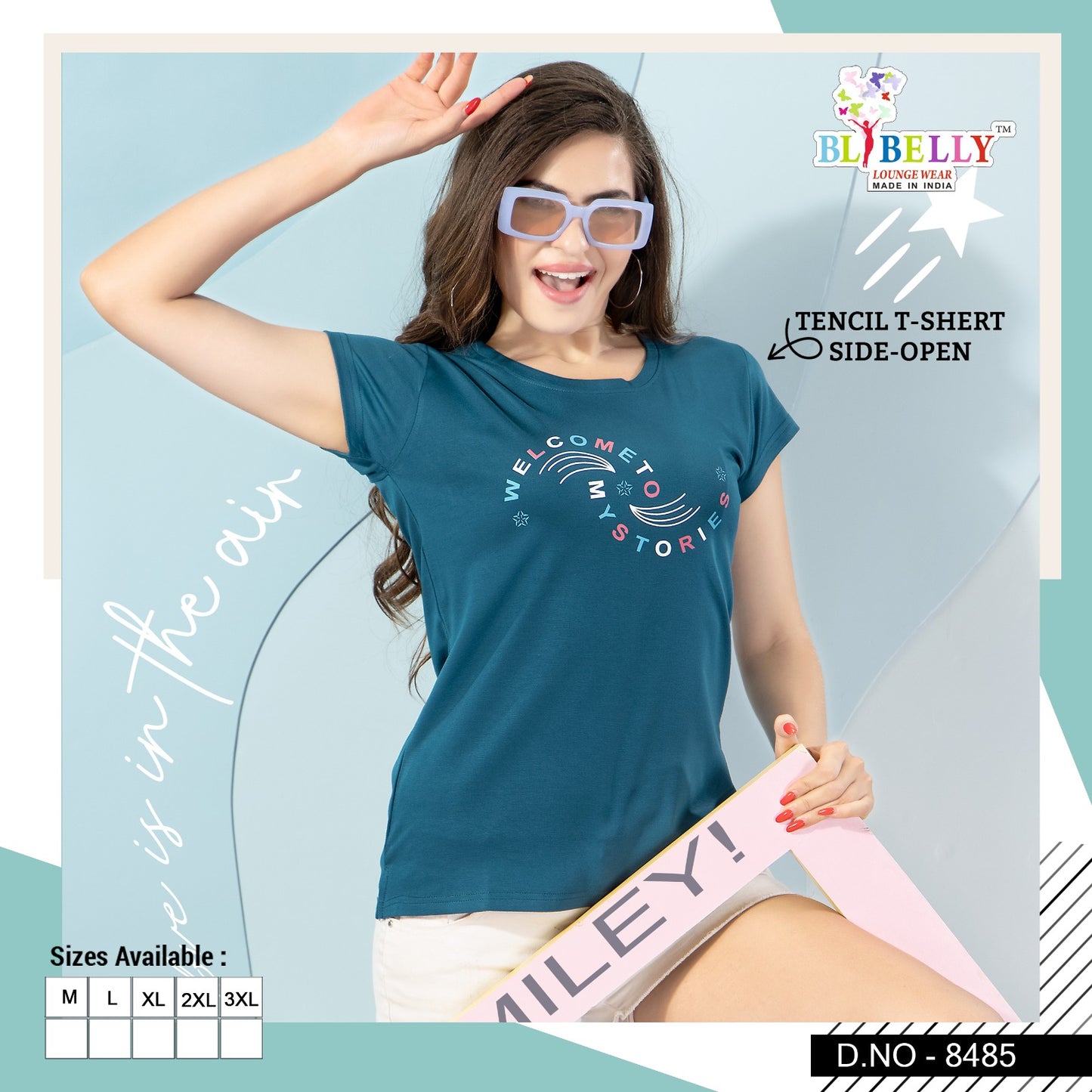 24 Belly Tencil Women Tshirt Exporter