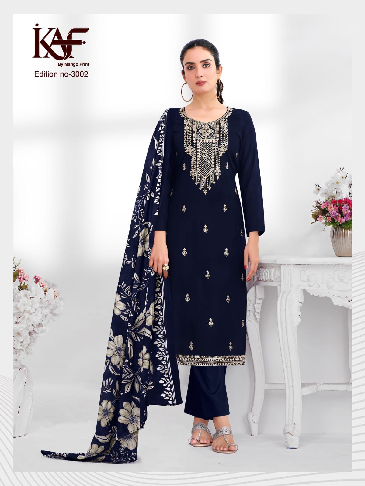 24 Carat Edition 3 Kaf Rayon Karachi Salwar Suits Wholesale Price