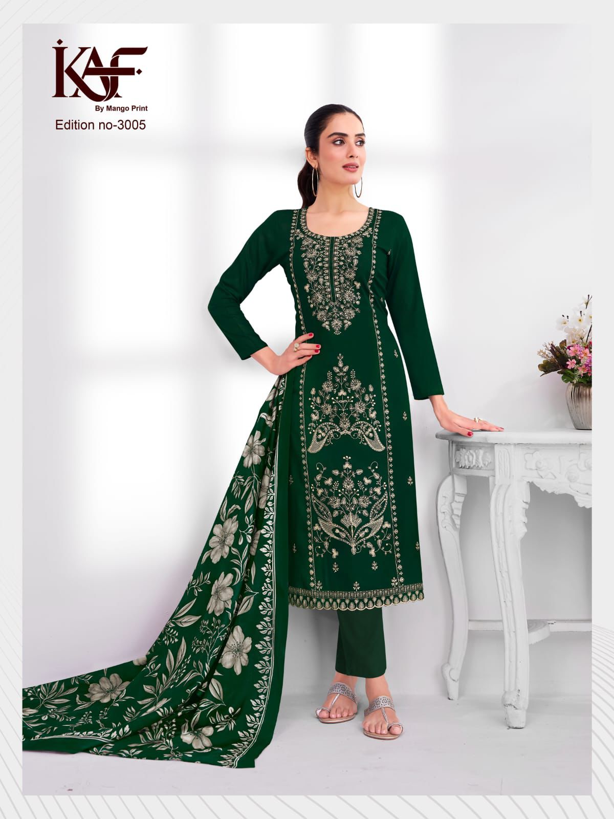 24 Carat Edition 3 Kaf Rayon Karachi Salwar Suits Wholesale Price